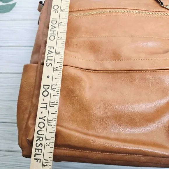 Women's Backpack Adjustable Straps Front Pocket Classic Chic Urban - Picture 6 of 9